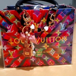 Medium Louis Vuitton Limited Edition paper bag turned in a beautiful PVC bag